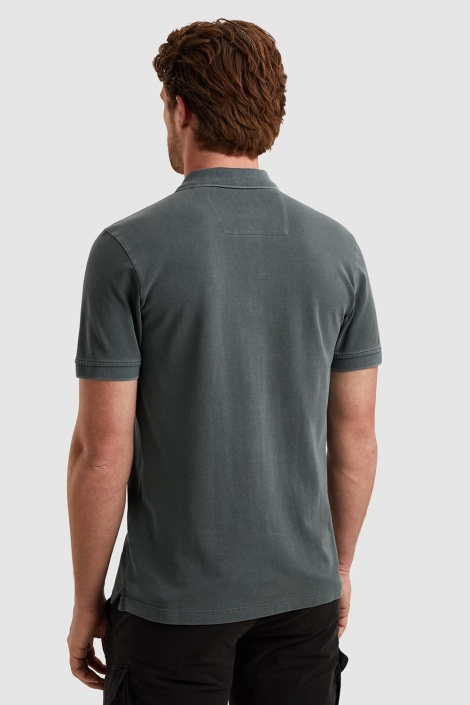 PME legend short sleeve polo garment dyed piq